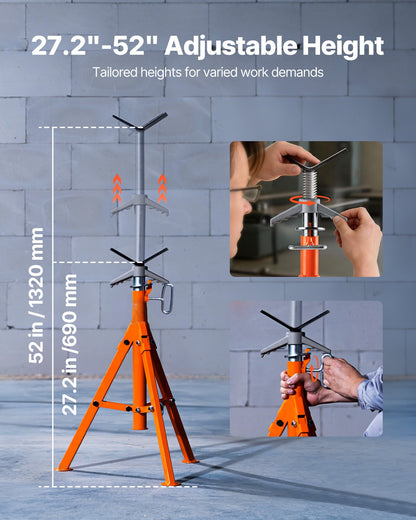 VEVOR Pipe Stand - Select Your Configuration - ZXGDZCZJ2852R9DRBV0 - view 3