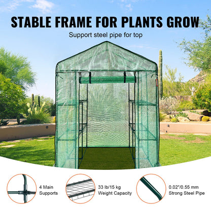 VEVOR Portable Greenhouses - Select Your Configuration - ZXJZWSFMTCGLSNQKZV0 - view 3