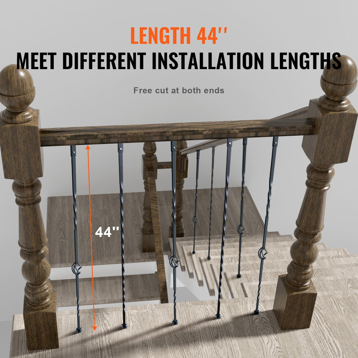 VEVOR Balusters & Spindles - Select Your Configuration - ZXKLGZ10G43835UVDV0 - view 3