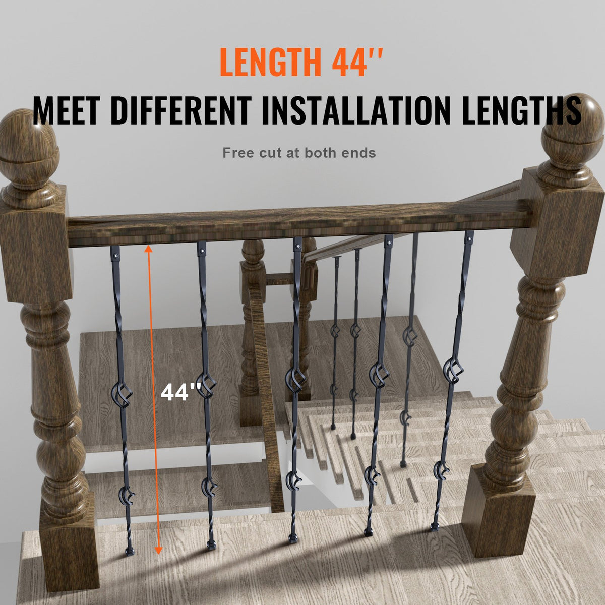 VEVOR Balusters & Spindles - Select Your Configuration - ZXKLGZ44YC103UJY9V0 - view 3