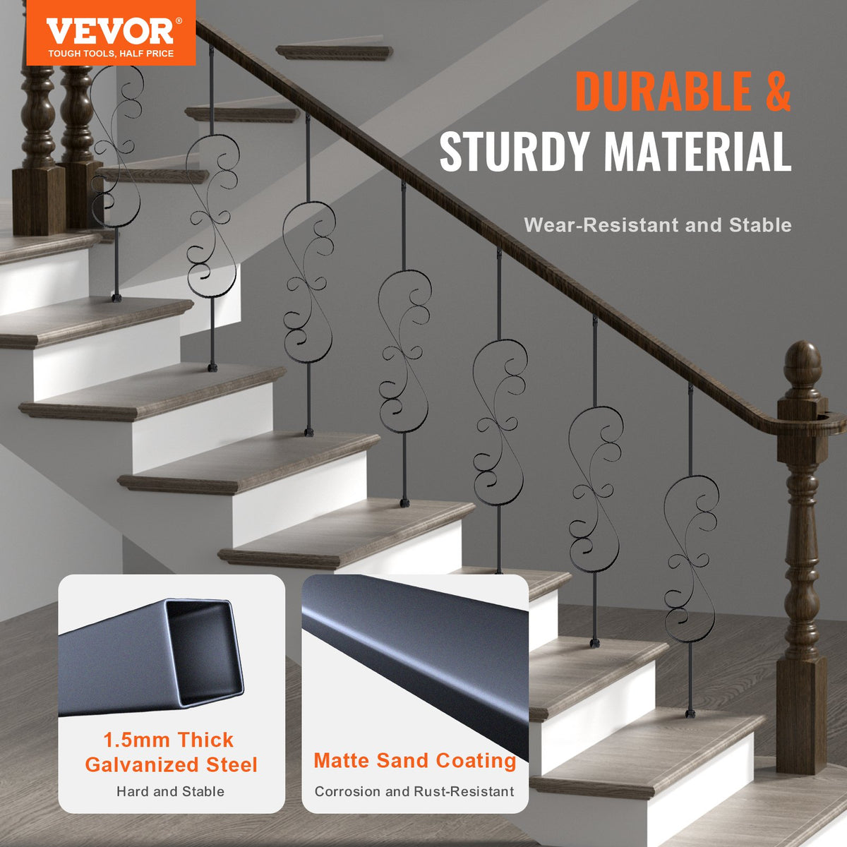 VEVOR Balusters & Spindles - Select Your Configuration - ZXKLGZ5G44YCUP3IFV0 - view 2