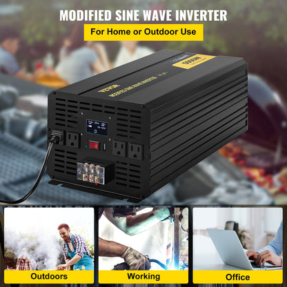 VEVOR Power Inverters - Select Your Configuration - ZXNB5KW12-120NSRIV9 - view 2