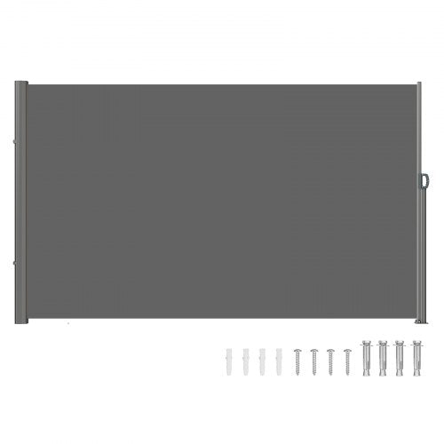 VEVOR Retractable Side Awnings - Select Your Configuration - ZYPF160X300CMGY01V0 - view 1