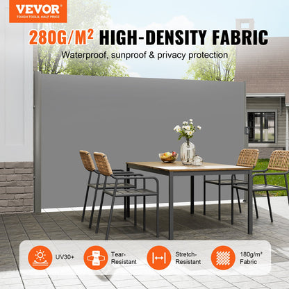VEVOR Retractable Side Awnings - Select Your Configuration - ZYPF160X300CMGY01V0 - view 2