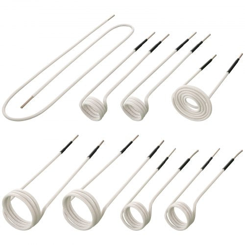 VEVOR Induction Heater Coil Kit 8PCS Most Used Induction Heater Coils with Varying Lengths, Heat Resistant Induction Heater Tool with Flexibility and Long Lifespan For Removing Rus - ZYXQJBXQ8PC71LL24V0 - view 1