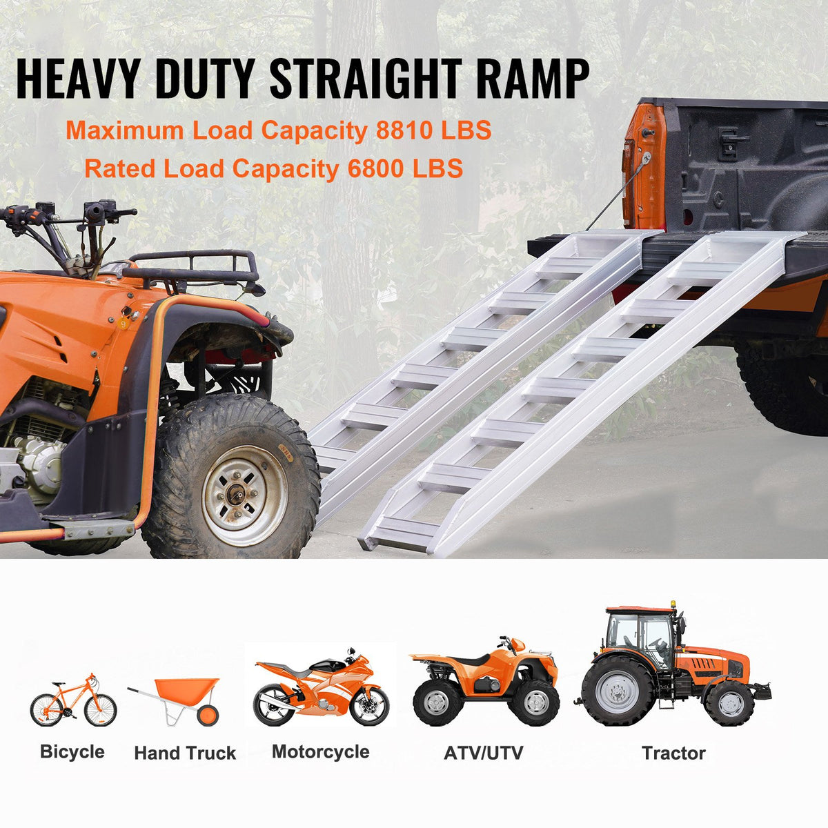 VEVOR Vehicle Loading Ramps - Select Your Configuration - ZZZ8810721542GMVIV0 - view 2