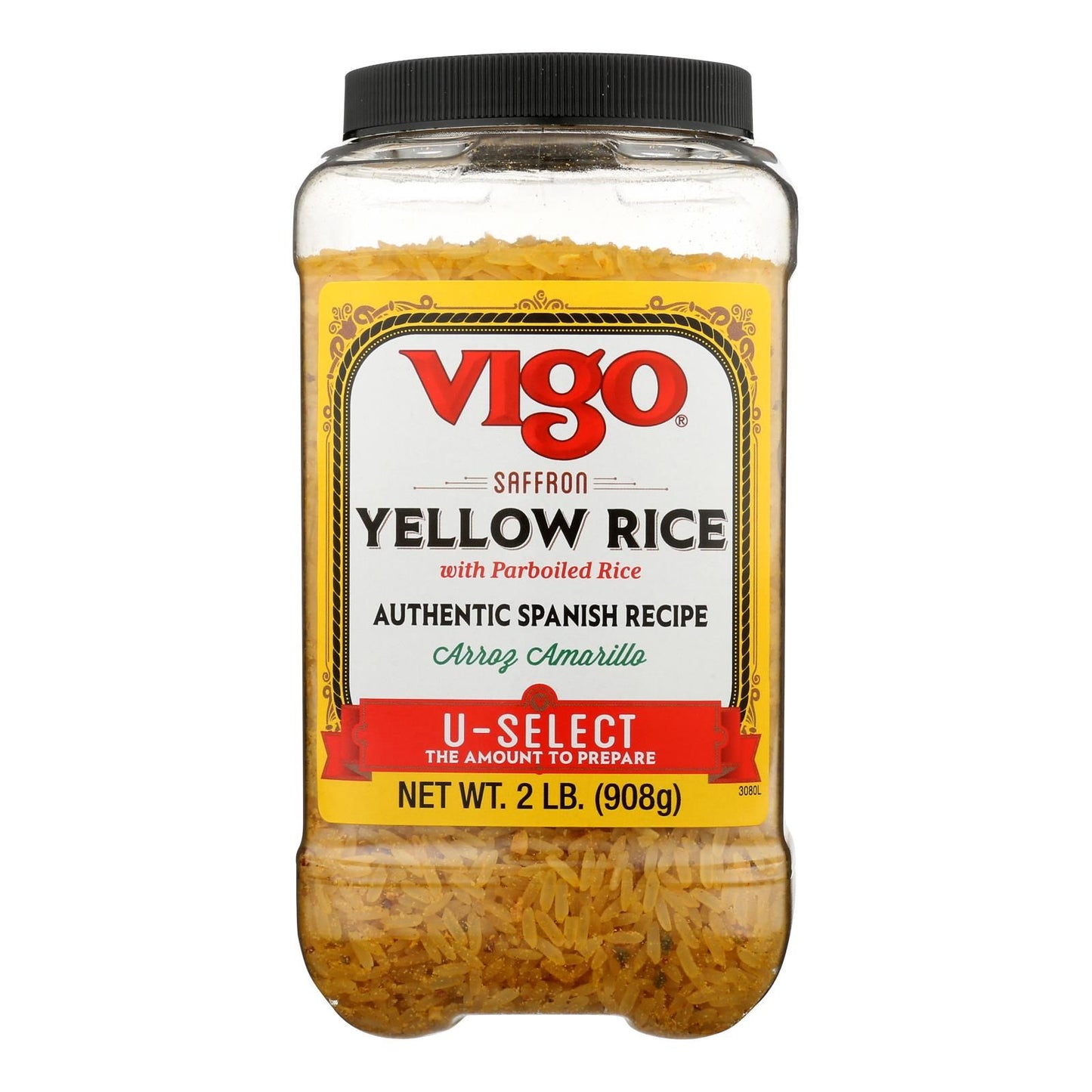 Vigo Yellow Rice - U-selct - Case Of 4 - 2 Lb. image 1
