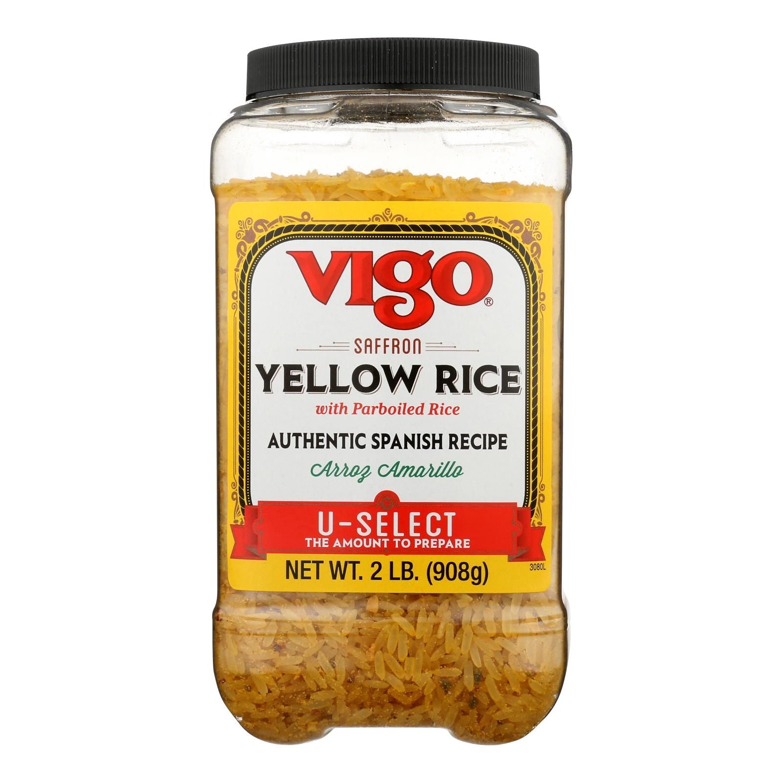 Vigo Yellow Rice - U-selct - Case Of 4 - 2 Lb. image 1