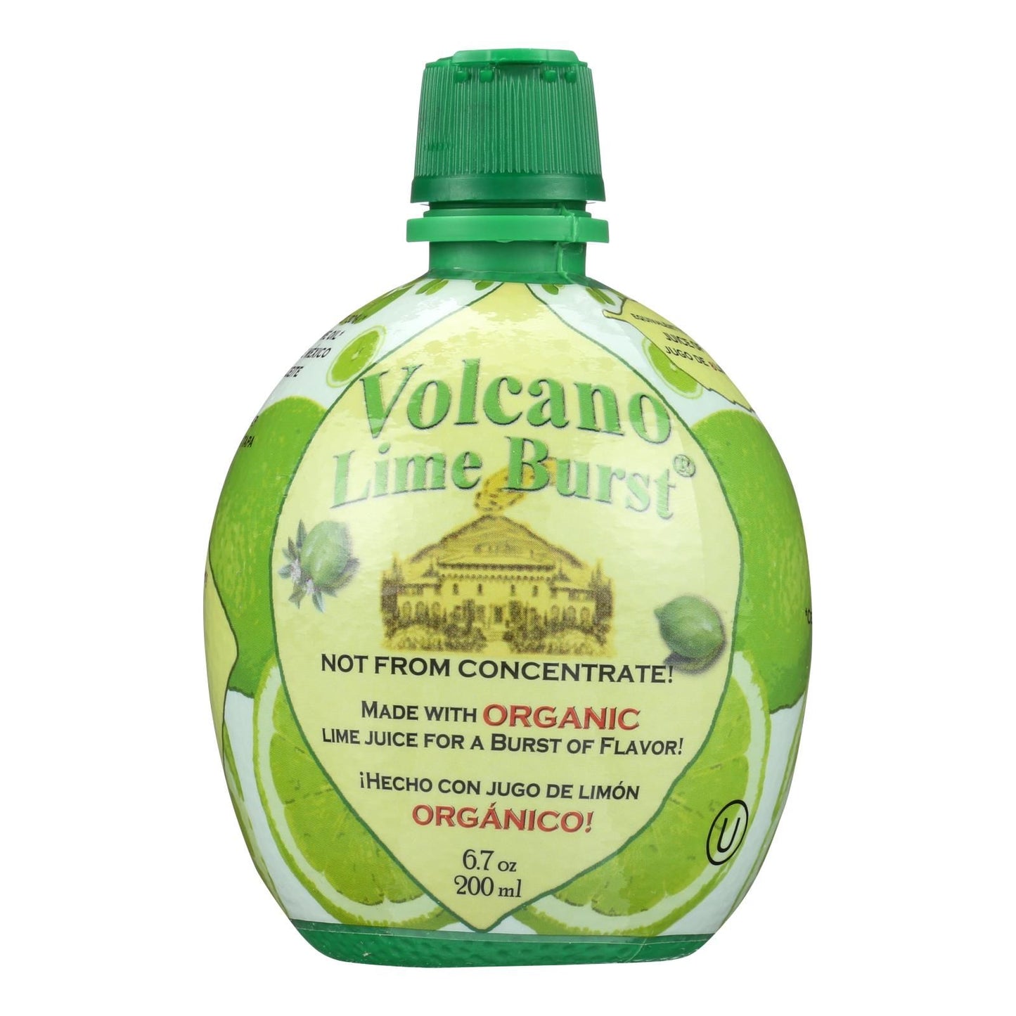 Volcano Lime Burst Juice - Case Of 12 - 6.7 Fz image 1
