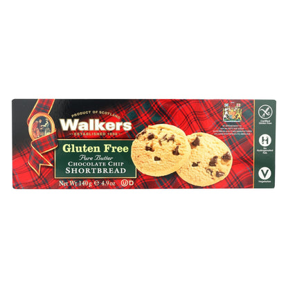 Walkers Shortbread - Chocolate Chip - Case Of 6 - 4.9 Oz. image 1