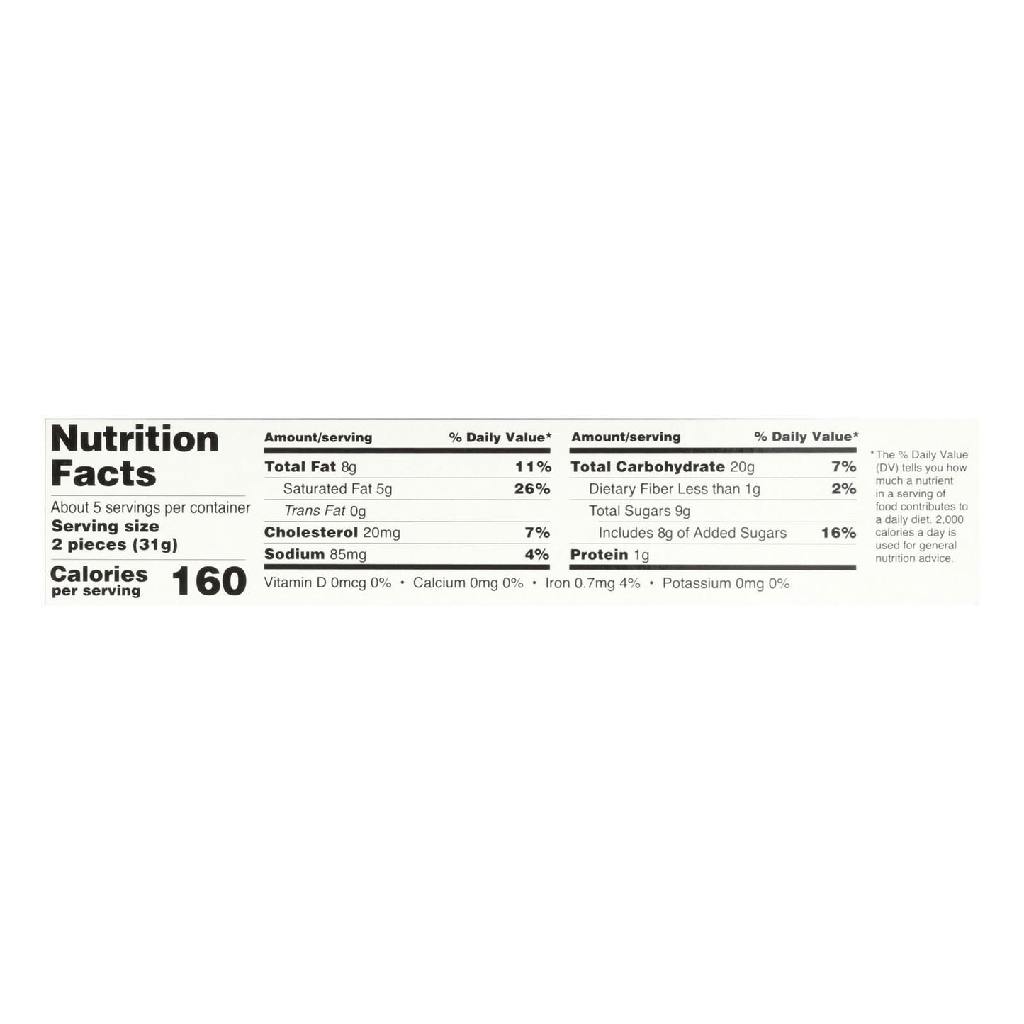 Walkers Shortbread - Chocolate Chip - Case Of 6 - 4.9 Oz. image 2