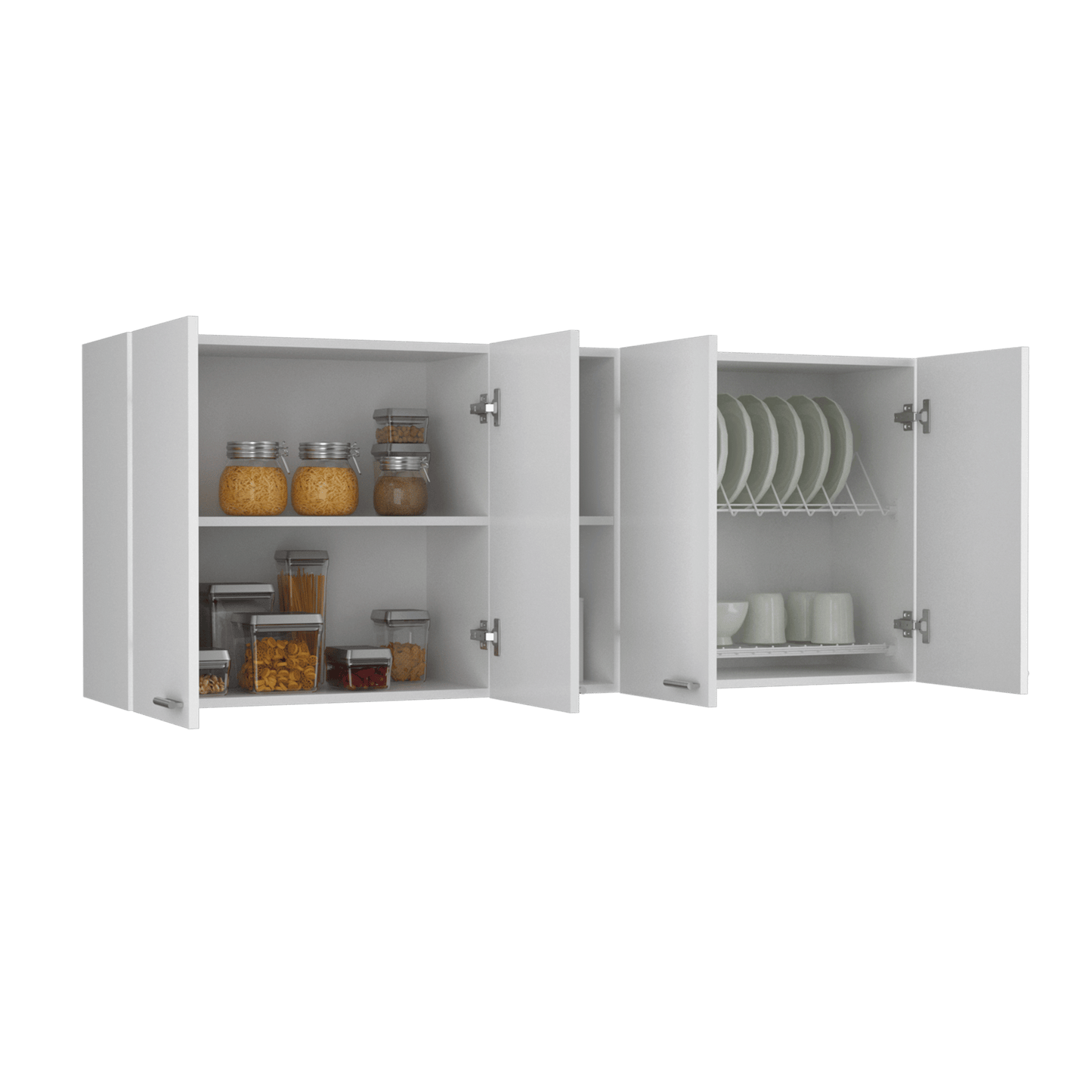 Wall Cabinet Ontario, Double Door, White Finish image 9