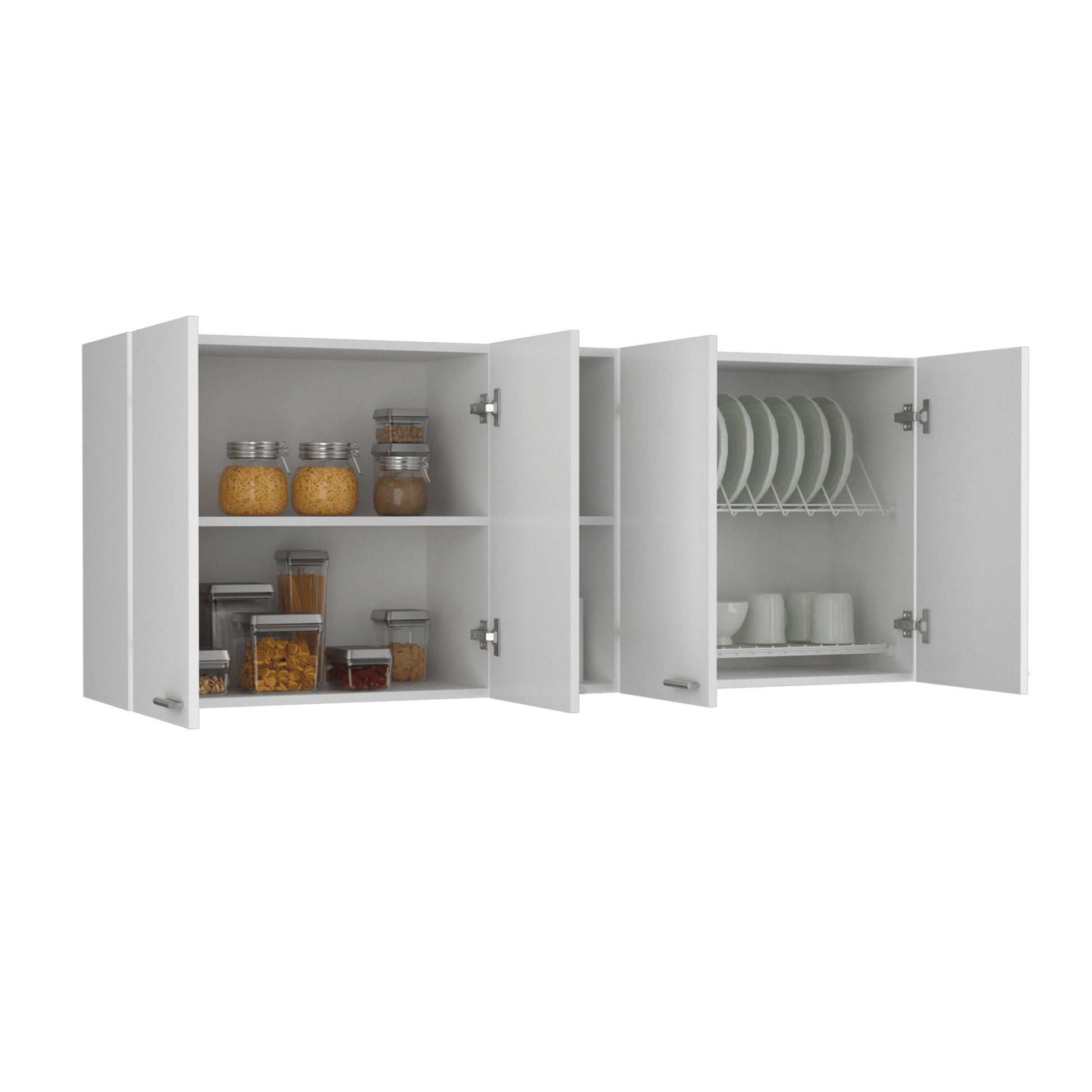 Wall Cabinet Ontario, Double Door, White Finish image 9