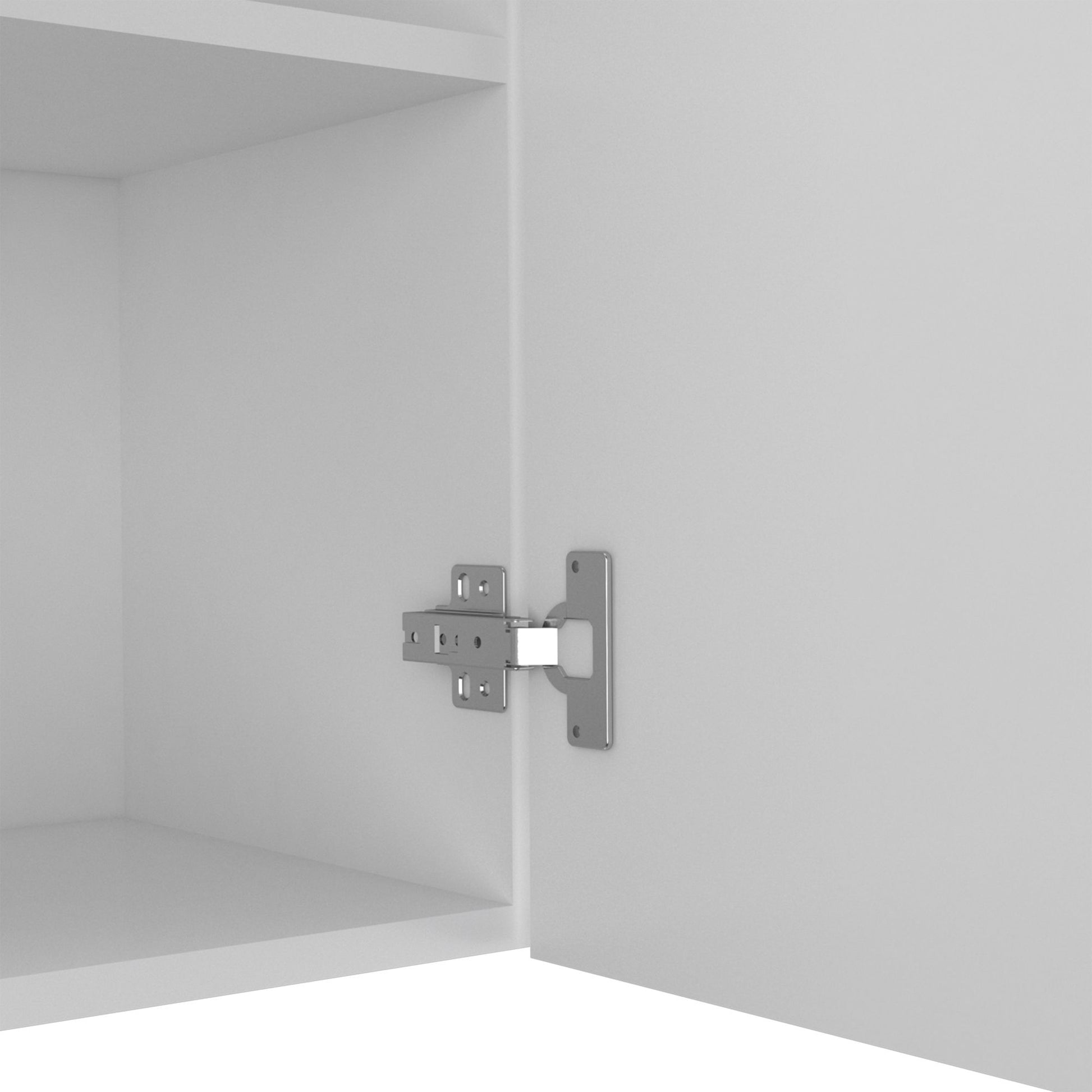 Wall Cabinet Ontario, Double Door, White Finish image 10