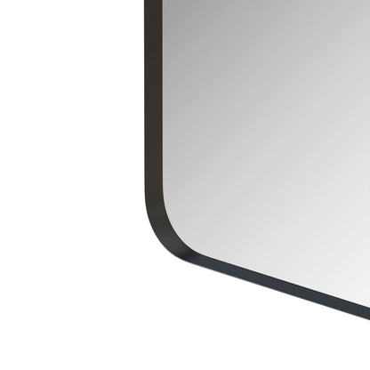 30x40 black mirror - vertical mounting option