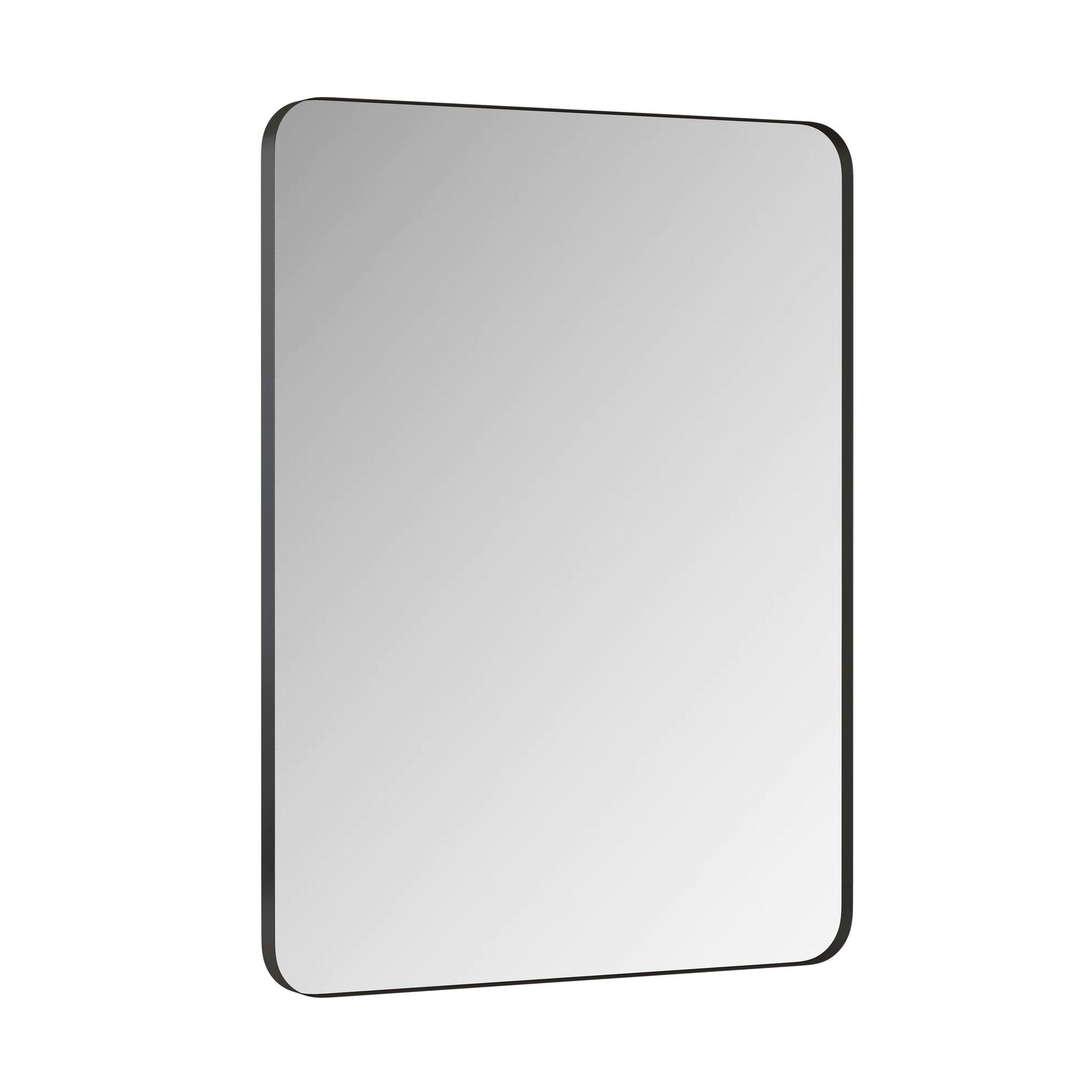 30x40 black mirror - horizontal mounting option