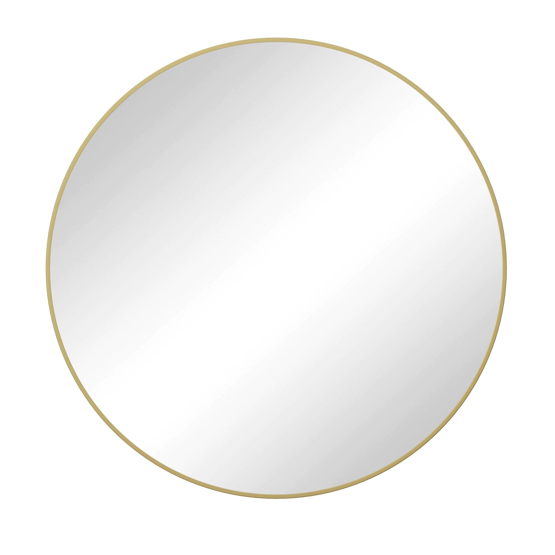Oversized gold wall mirror 48 inch modern home decor