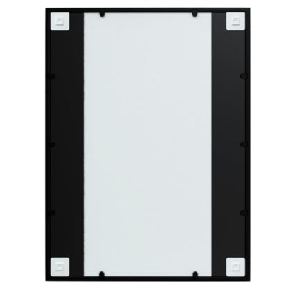 Wall Mirror Black 31.5"x23.6" Metal image 6