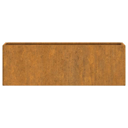 Wall Planters 2 pcs Rusty Corten Steel 20.9"x3.9"x6.7 image 6