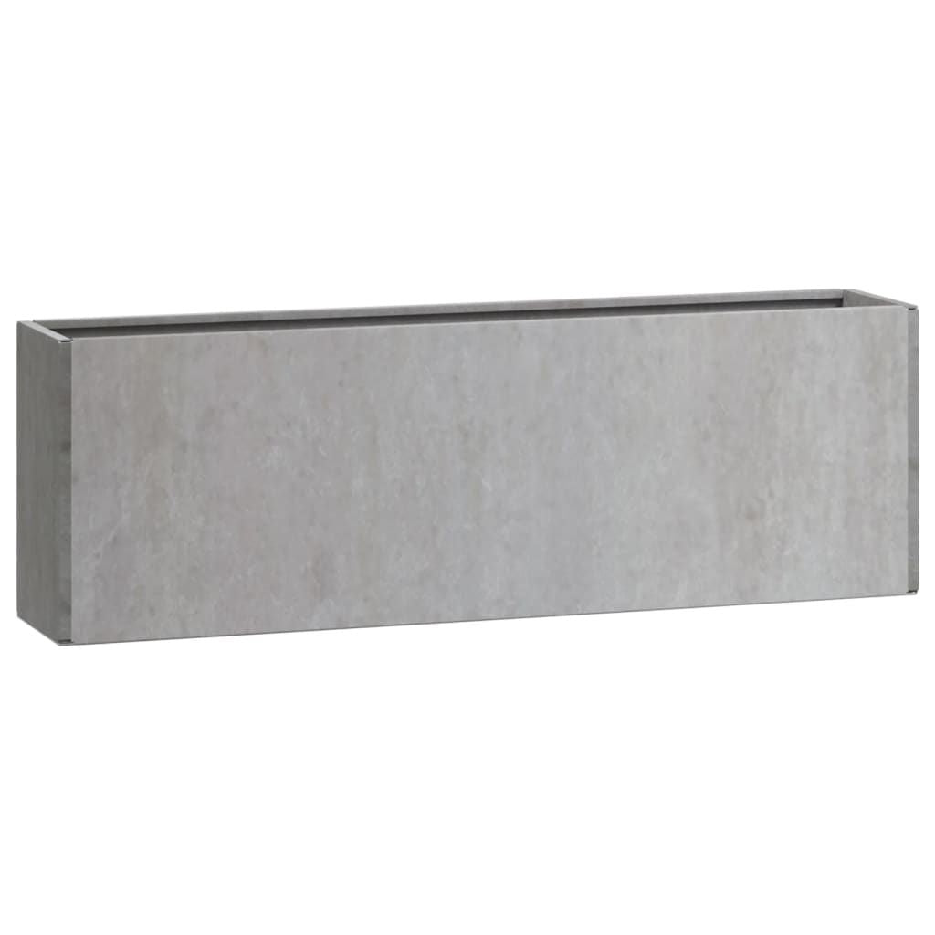 Wall Planters 2 pcs Rusty Corten Steel 20.9"x3.9"x6.7 image 4