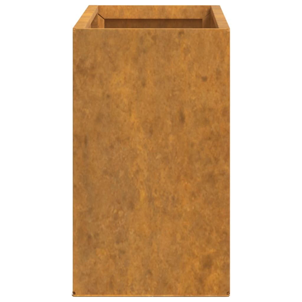 Wall Planters 2 pcs Rusty Corten Steel 20.9"x3.9"x6.7 image 7