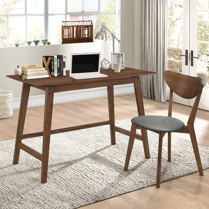 Walnut 2-Piece Writing Desk Set image 1