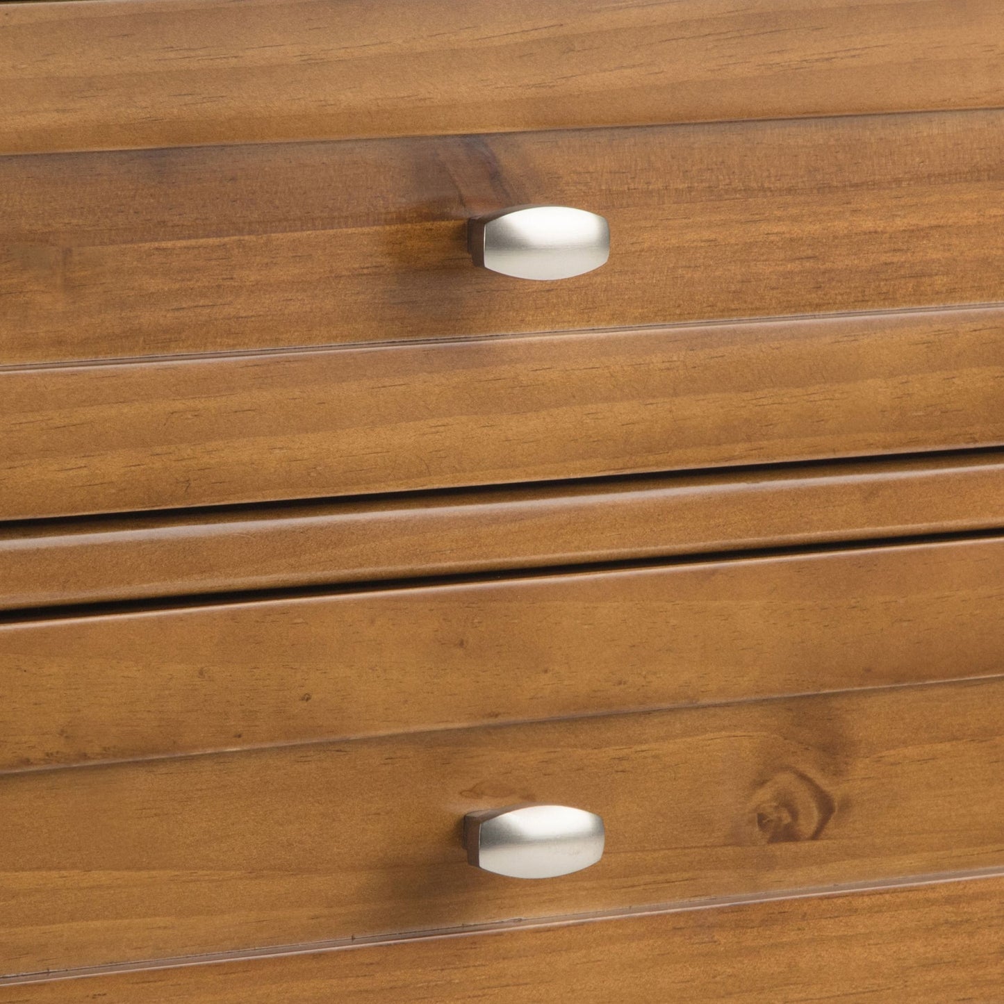 Warm Shaker Solid Wood 24 inch Wide Transitional Nightstand in Light Golden Brown image 2
