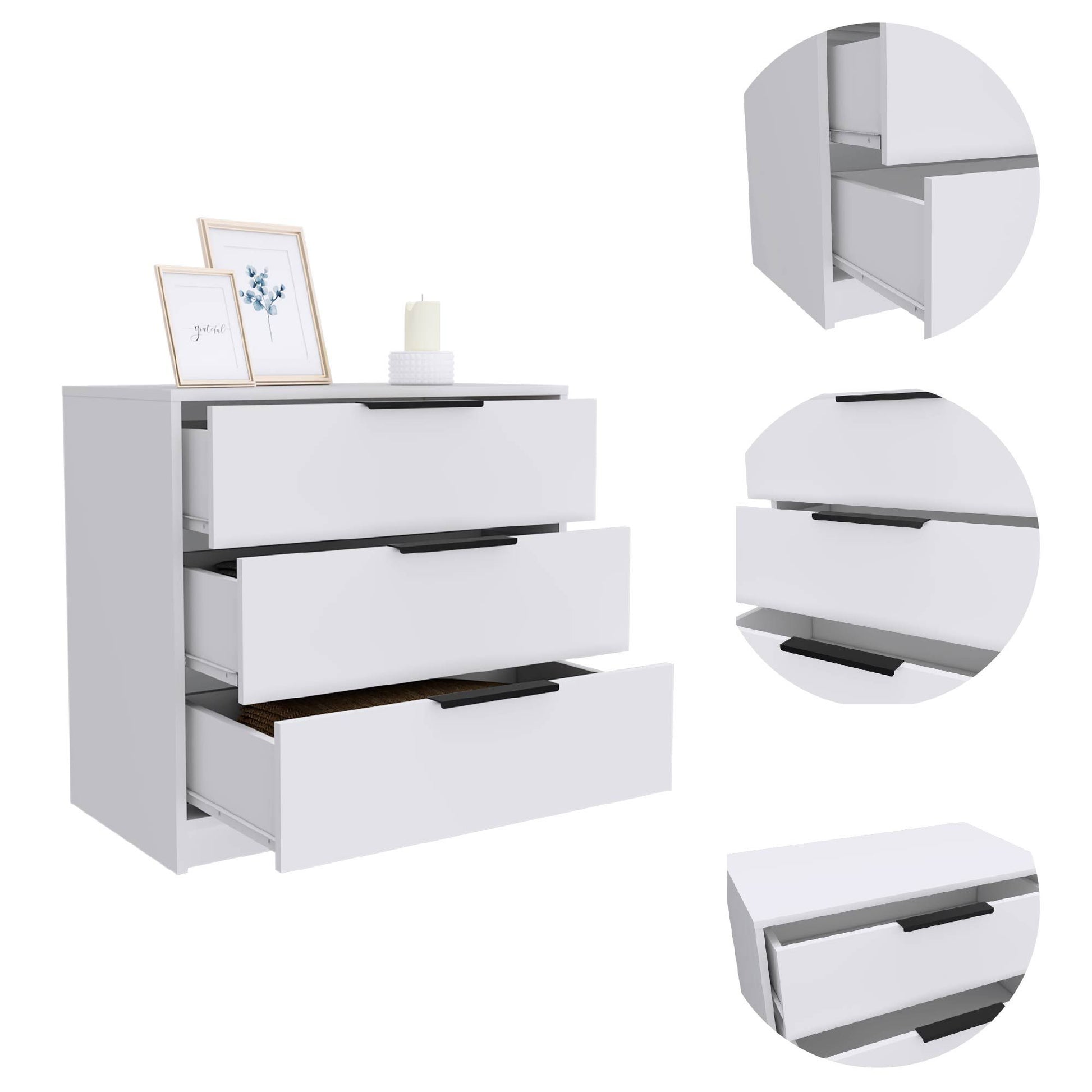 Washington Three Drawer Dresser image 8