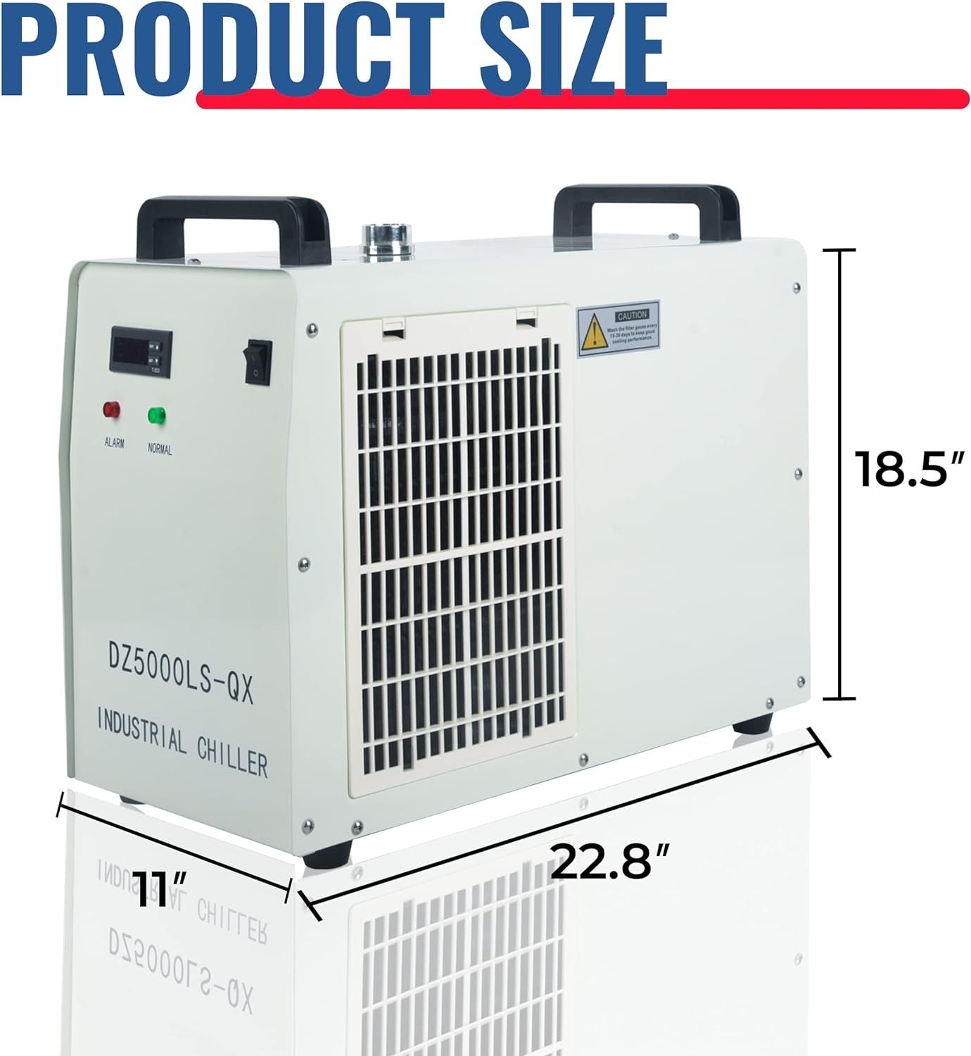Water Chiller Industrial Chiller 6L Industrial Water Chiller for 40W 60W 80W 130W CO2 Laser Engraving & Cutting Machines image 3