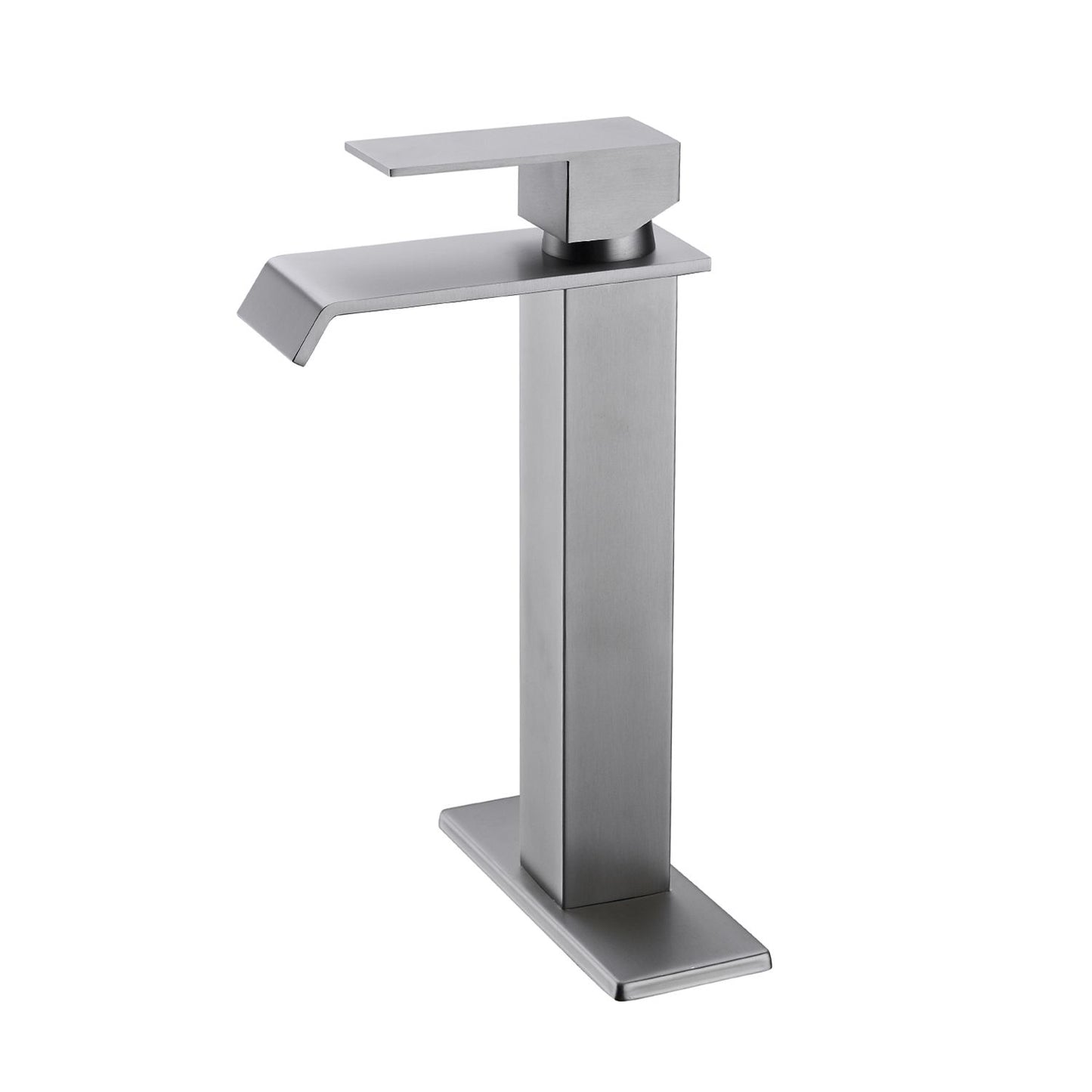 Waterfall Spout Single Handle Bathroom Sink Faucet image 1