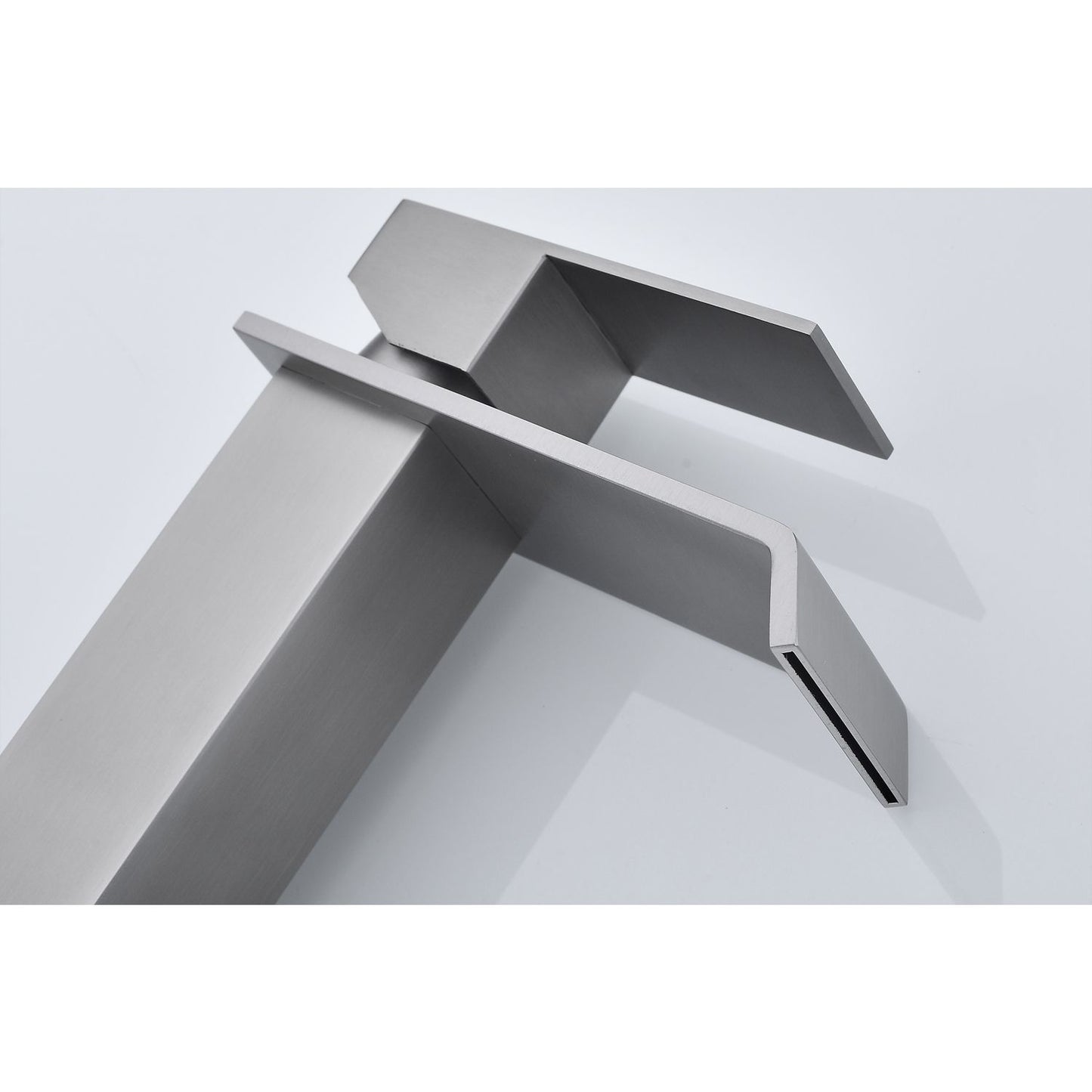 Waterfall Spout Single Handle Bathroom Sink Faucet image 4