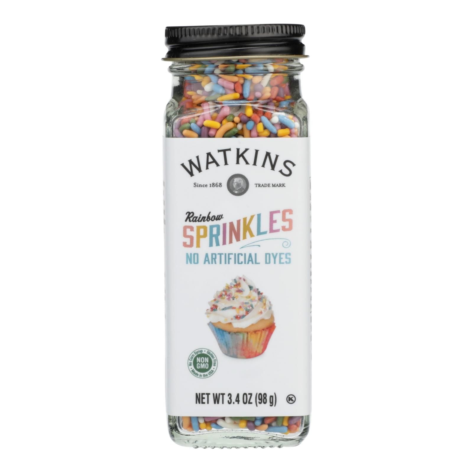 Watkins - Decorating Sprinkle Rainb - Cs Of 3-3.4 Oz image 1