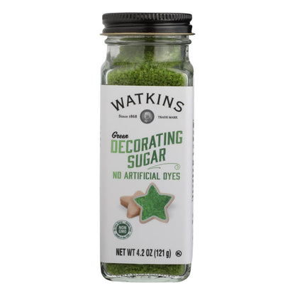 Watkins - Decorating Sugar Green - Case Of 3-4.2 Oz image 1