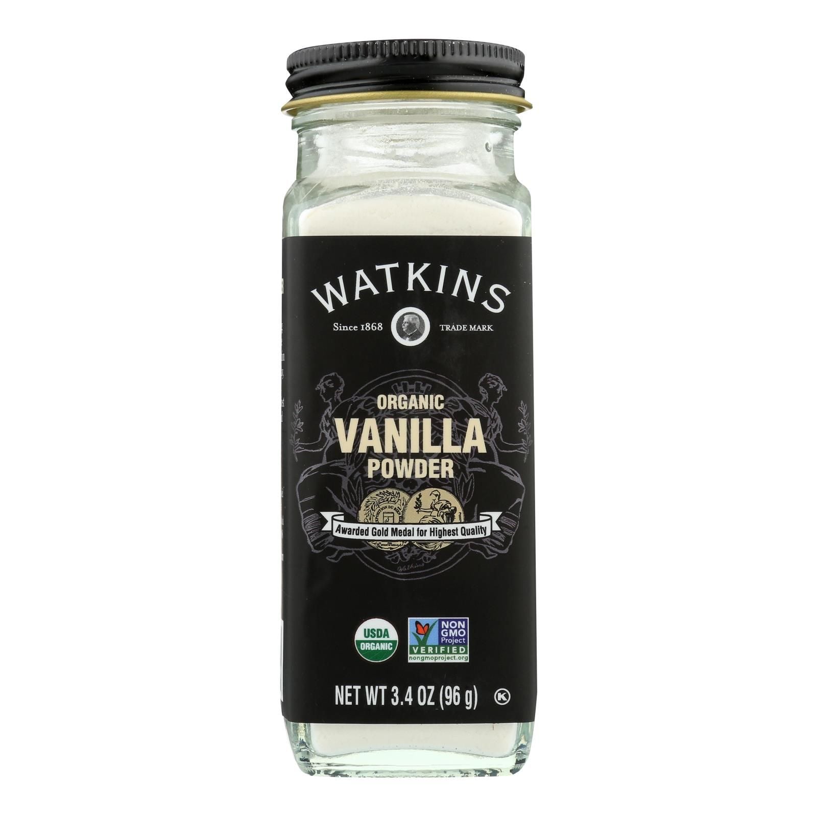 Watkins - Seasoning Vanilla Powder - Case Of 3-3.4 Oz image 1