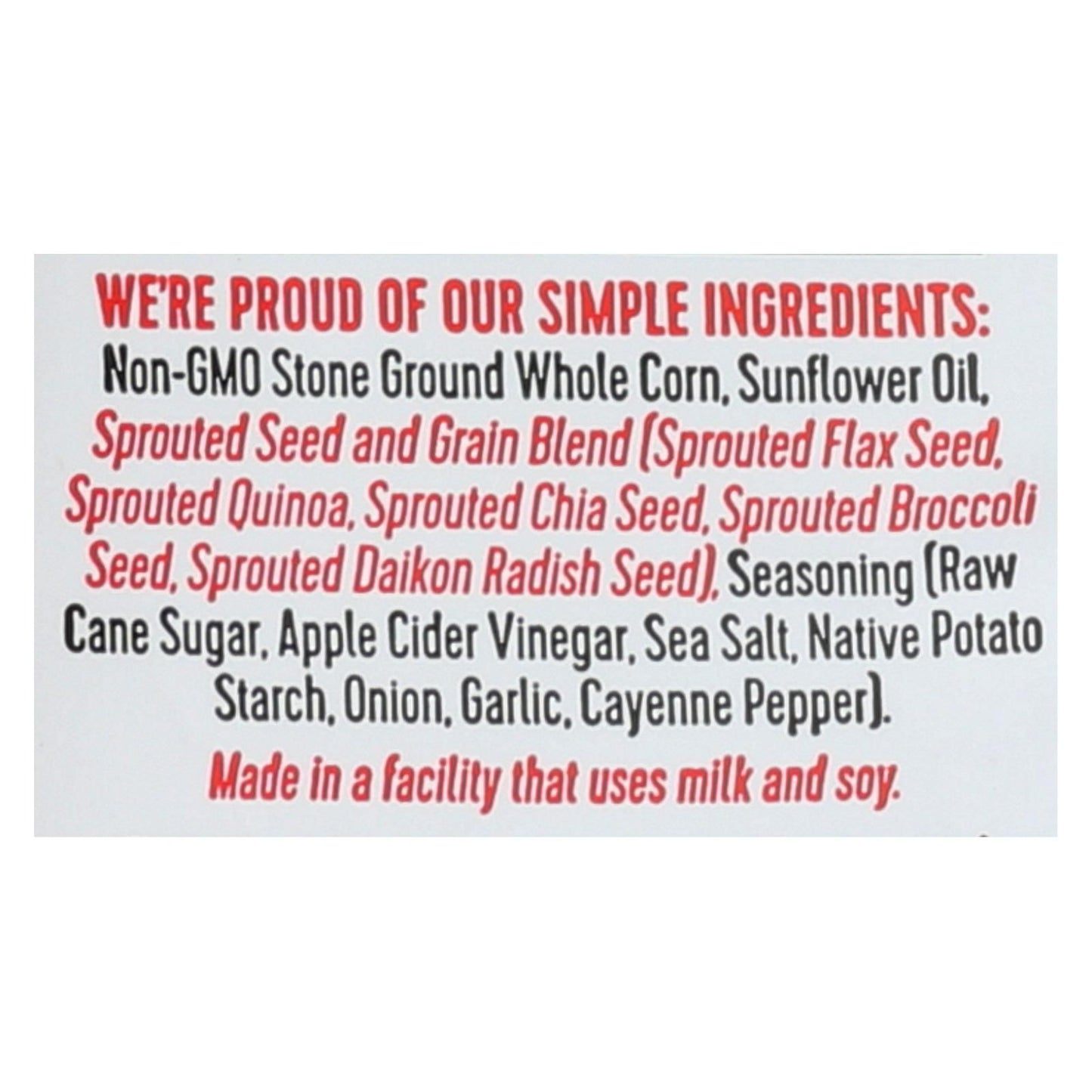 Way Better Snacks Tortilla Chips - Sweet Chili - Case Of 12 - 1 Oz. image 2