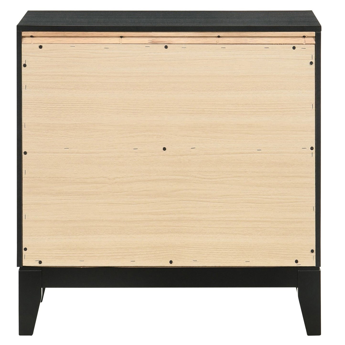 Weathered Black 2-drawer Nightstand image 4