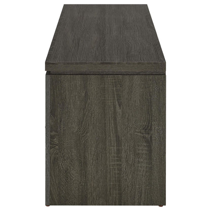 Weathered Grey 59-inch 2-Drawer TV Console image 6