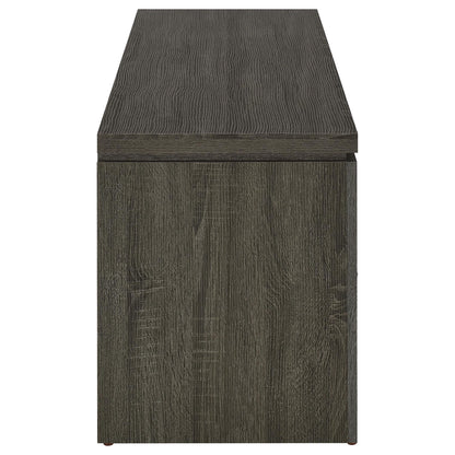 Weathered Grey 59-inch 2-Drawer TV Console image 5