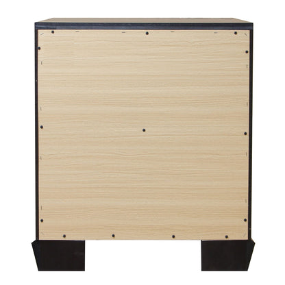 Weathered Grey Grain 2-drawer Nightstand image 4