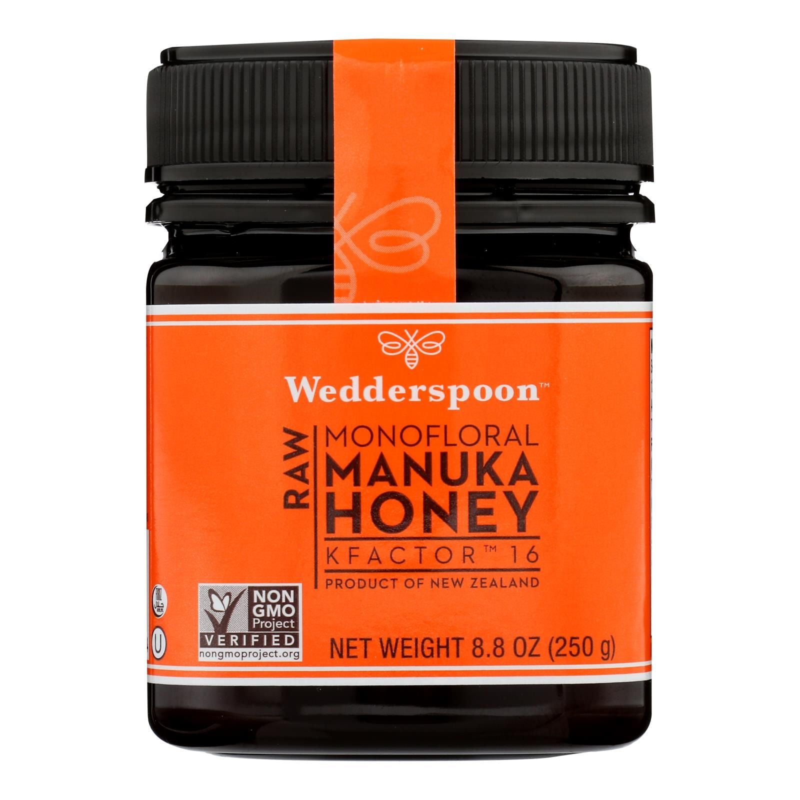 Wedderspoon Manuka Honey, Kfactor 16, - Case Of 6 - 8.8 Oz image 2
