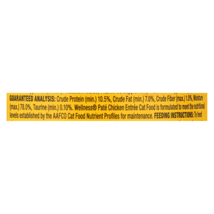 Wellness Pet Products Cat Food - Chicken Recipe - Case Of 24 - 3 Oz. image 3