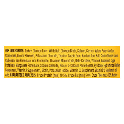Wellness Pet Products Cat Food - Turkey And Salmon Recipe - Case Of 24 - 3 Oz. image 3