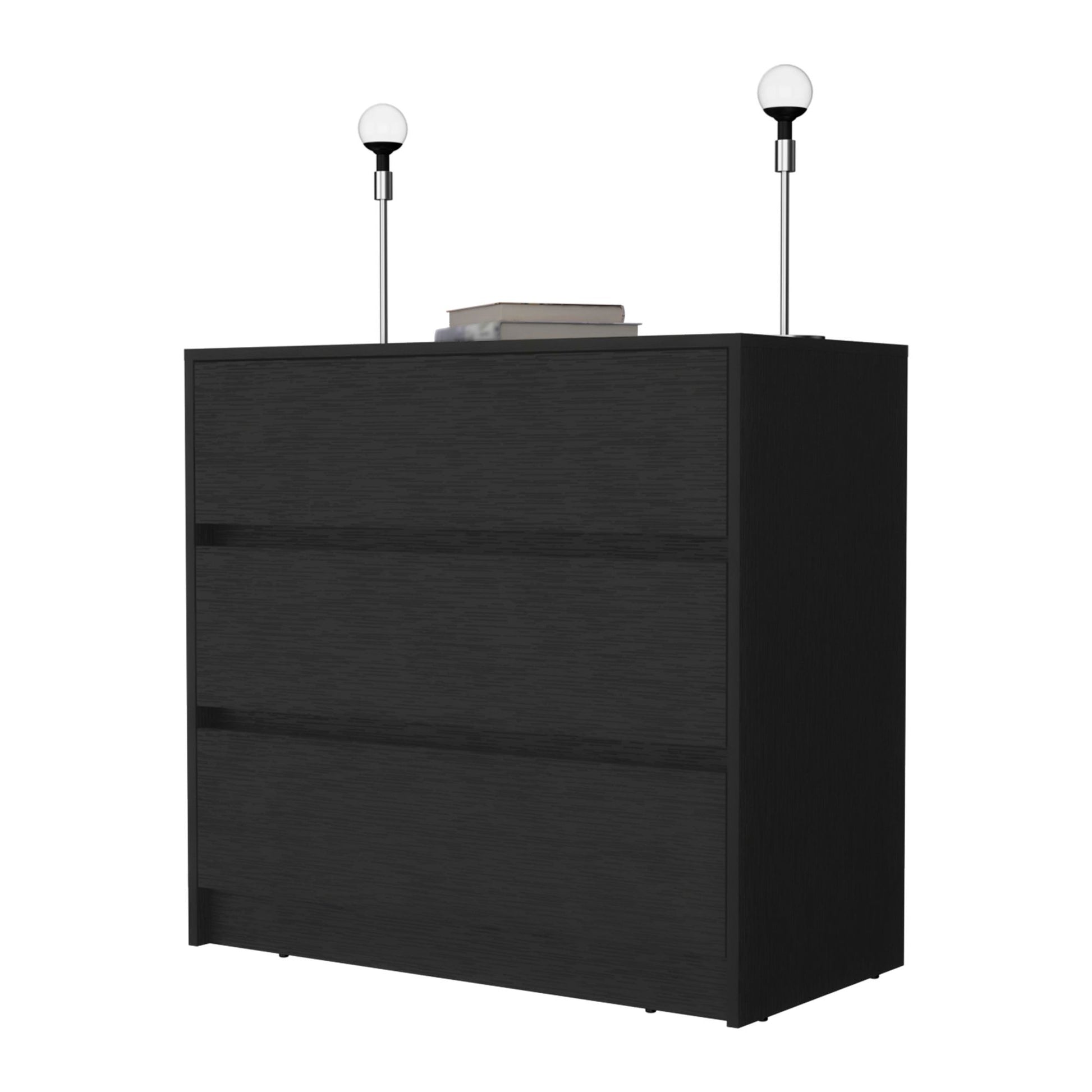 Wenge 3-Drawer Dresser image 4