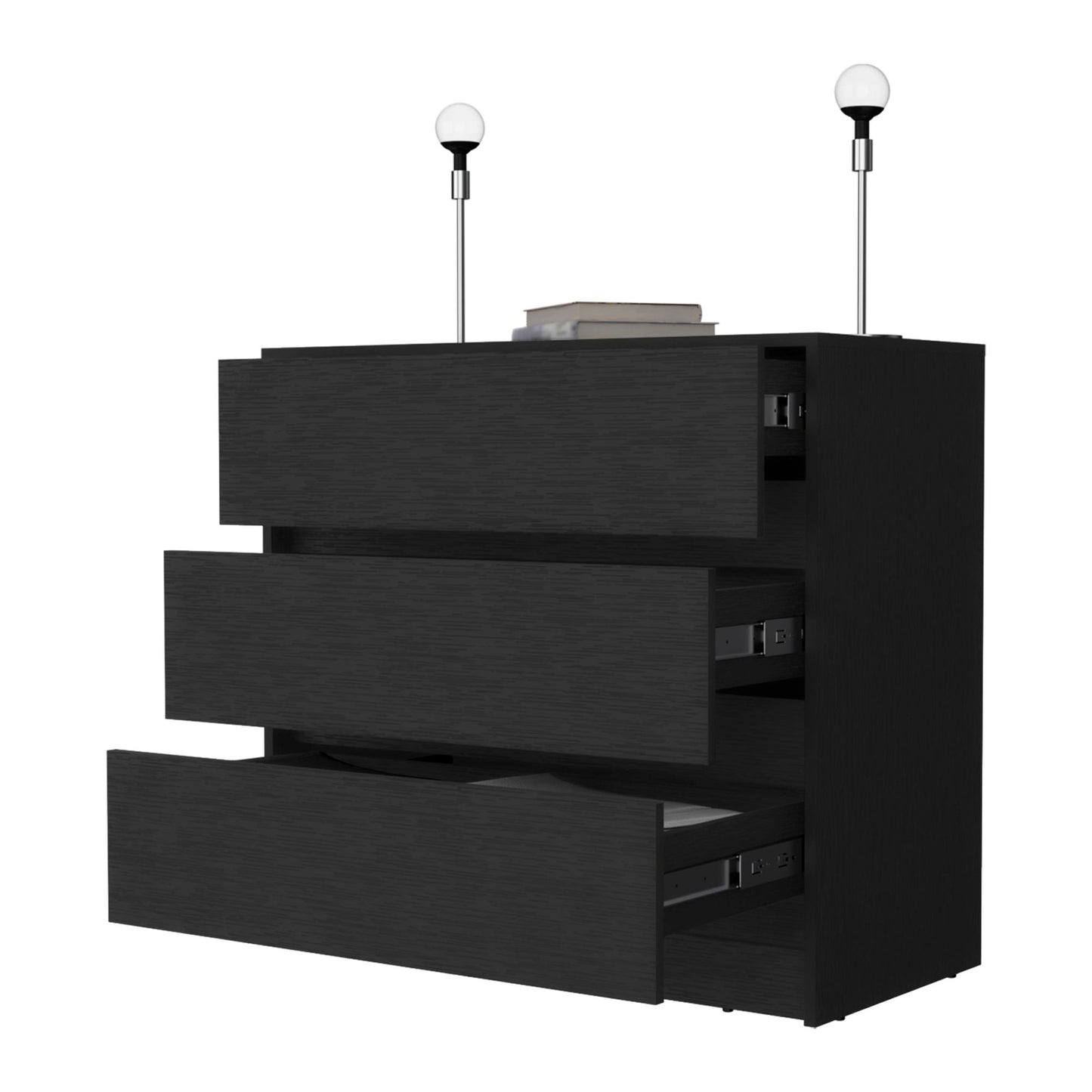 Wenge 3-Drawer Dresser image 5