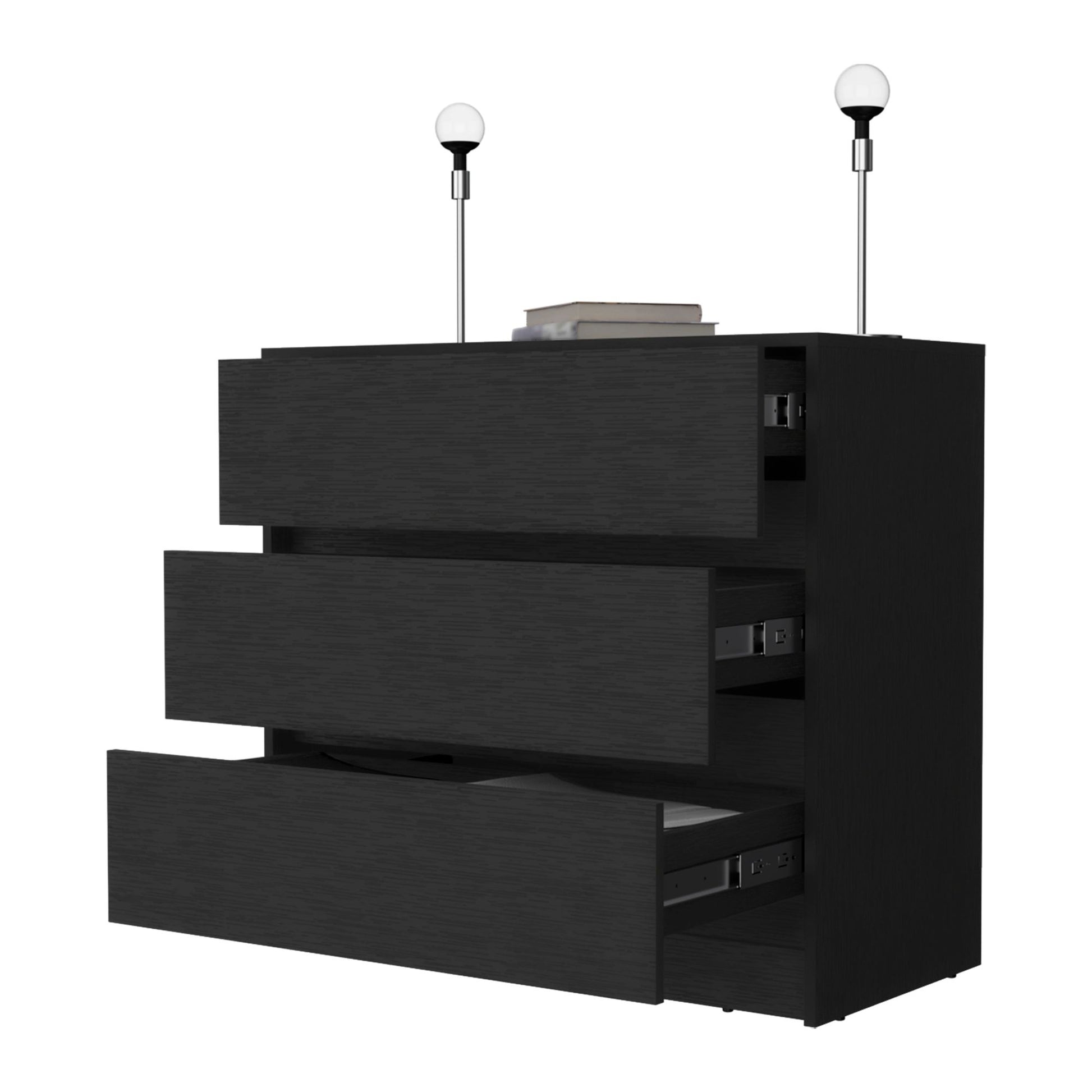 Wenge 3-Drawer Dresser image 5