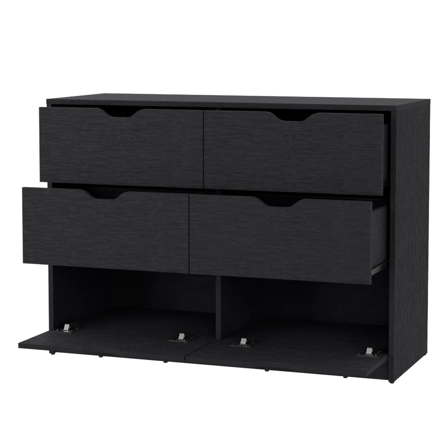 Wenge 4-Drawer Dresser image 3