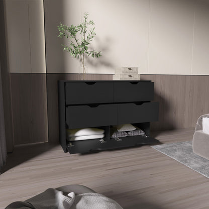 Wenge 4-Drawer Dresser image 5
