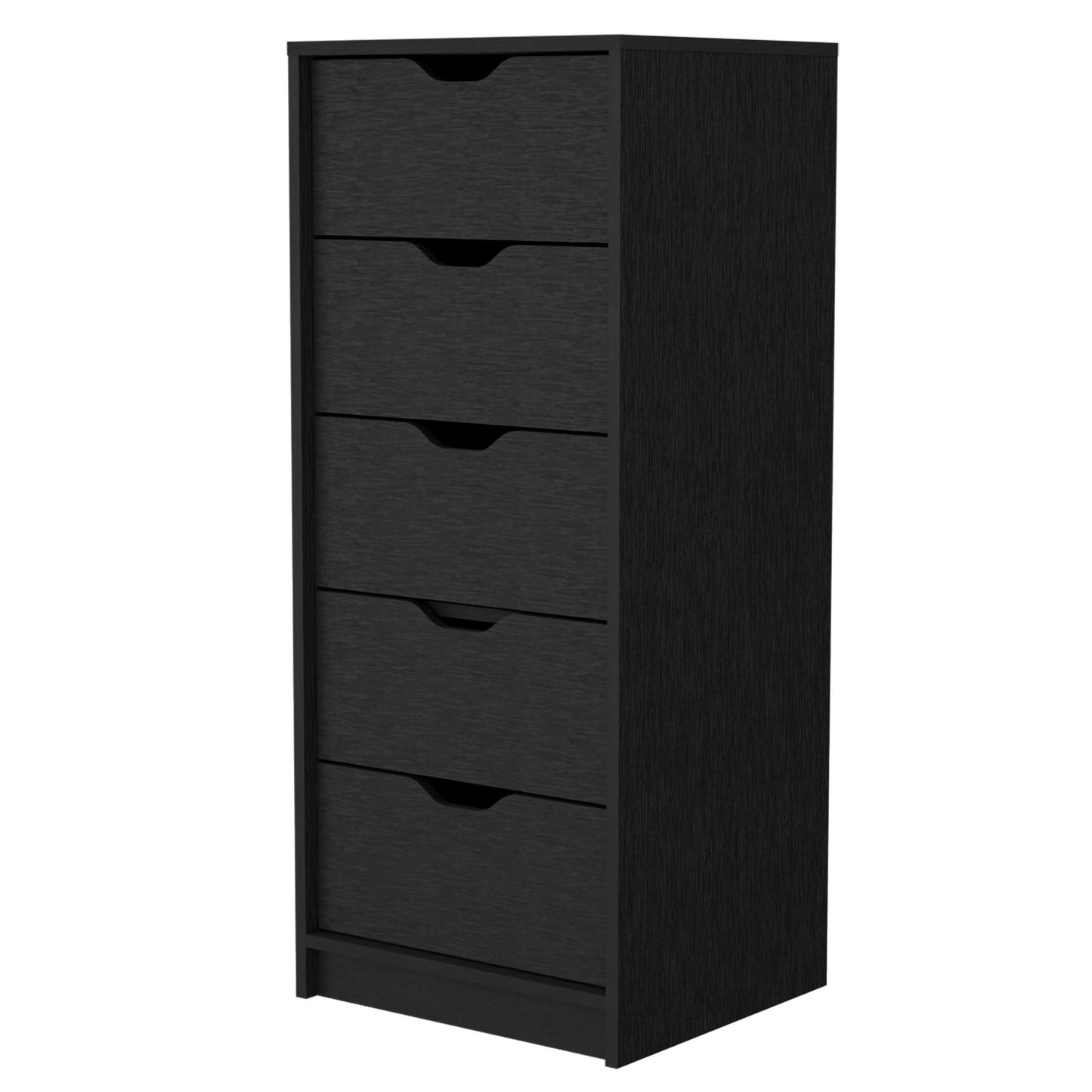 Wenge 5 Narrow Drawer Dresser image 2