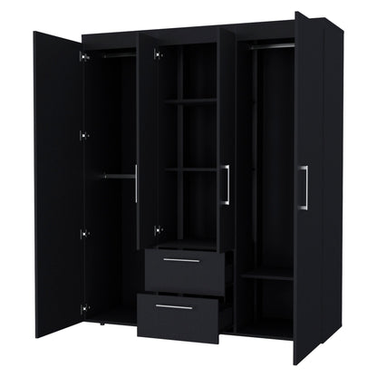Wenge All-In-One 2-Door Armoire image 4