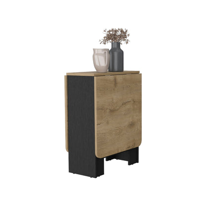 Wenge and Macadamia Folding Dining Table image 4